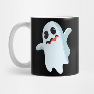 funny cute crazy ghost - Halloween costume Mug